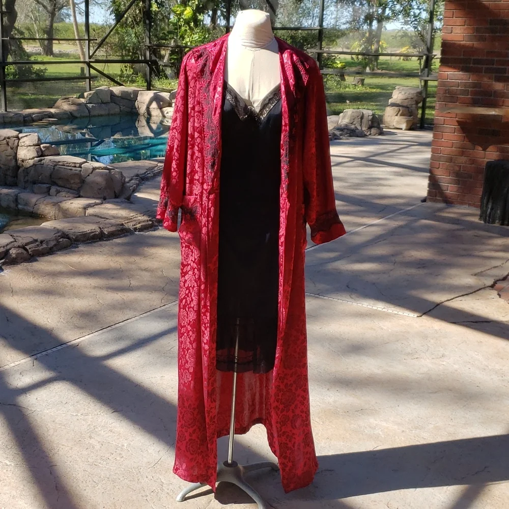 Exquisite vintage Linda Retro Peignor 2pc set - Picture 14 of 14